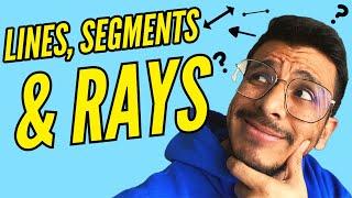 Lines, Line Segments, & Rays | 4th Grade- Math Tutorial - Geometry 4th Grade