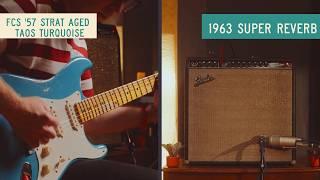 Castles Made of Sand Cover | Fender Custom Shop '57 Stratocaster Heavy Relic & 1963 Super Reverb