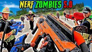 NERF meets Call of Duty ZOMBIES 5.0 | (Full Movie - Nerf First Person Shooter!)