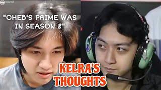 Kelra Thinks Oheb's Prime Was In Season 8 And His Gameplay Changed With His New Teammates