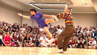 Unforgettable Lindy Hop Moments: Camp Hollywood 2023 Open Lindy Finals (SIDE VIEW)