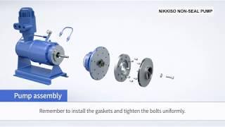 NIKKISO Canned Motor Pump Disassembling and Reassembling (M Type)