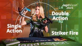 Sich selbst einen Platten schießen?! Single Action vs, Double Action vs. Striker Fire? Was ist was?