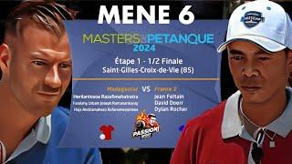 MASTERS DE PÉTANQUE 2024  - Mène 6 - Étape 1 - Madagascar VS France