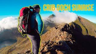 Crib Goch Sunrise and ridge walk