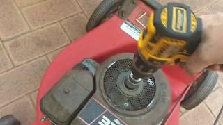 Drill Start your mower ( no more pull start!)