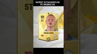 Worst Attacker's in FC Mobile 25  #fcmobile #fc25 #fcmobile25