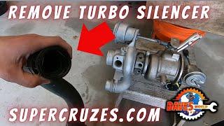 Remove turbo silencer