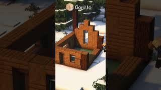 EASY Winter Cabin in Minecraft️