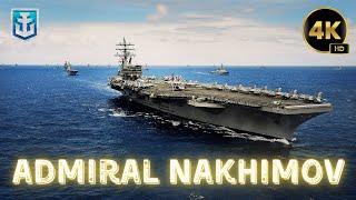 THIS BEST AIRCRAFT with PRO GAMEPLAY - Aircraft Carrier Admiral Nakhimov  - World of Warships