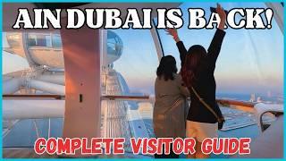 [2025] INSIDE THE NEWLY REOPENED AIN DUBAI: Complete Experience Premium Cabin + Honest Review