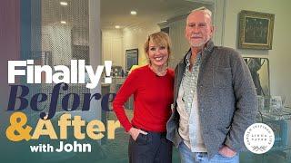 Endlich ist es fertig – Vorher und Nachher mit John