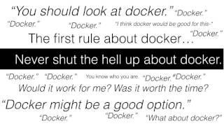 Munki & Docker (And why you'd want to)