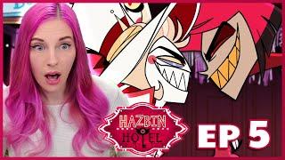 ALASTOR VS LUCIFER!!  My Hazbin Hotel Ep 5 Reaction • Dad Beat Dad