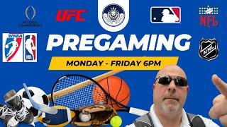 Pregaming -- Exciting Pre-game Anticipation: NCAA, NFL, NBA, NHL and More! Wednesday, Nov. 20, 2024