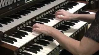 Diane Meredith Belcher plays Bach's Gigue Fugue on a Quimby Pipe Organ