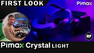 PIMAX Crystal LIGHT | First Look | Andrei Celeste | VR Headset | Unbound VR | Netherlands