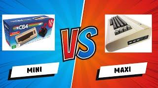 Quick Comparison- TheC64 Mini vs TheC64 Maxi -#thec64 #commodore64 #retrogames #c64mini #c64