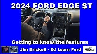 2024 Ford Edge ST - Getting to know the features