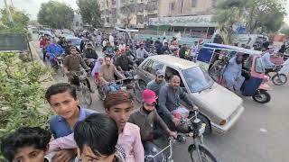 I Create a Traffic JAM in Karachi Pakistan