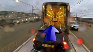 How to board the Eurotunnel train & what to look out for .. TO France with an 8 foot/8 meter caravan