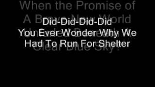 Pink Floyd-Goodbye Blue Sky (Lyrics)