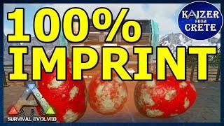 How to get 100% imprint with 1 care! For all dinos! - Server Settings - ARK: Survival Evolved