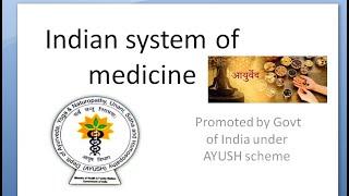 PSM 002 Indian System of Medicine Ayurveda Siddha Ayurvedic AYUSH  ISMH Tridosha Theory