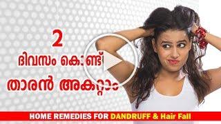 Dandruff Treatment at home in Malayalam-Dandruff Removal Home Remedies-താരന്‍ -Ethnic Health Court