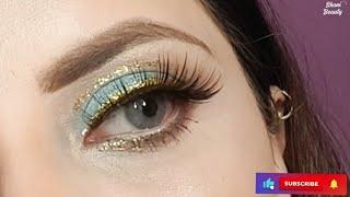 Glittery Eyes in 5 Minutes! | Makeup Tutorial | Eye Makeup | Shani Beauty