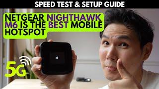 NETGEAR Nighthawk M6 5G Mobile Hotspot  - SPEEDTEST & Review!