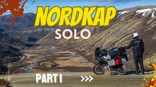 Nordkap solo på motorcykel del 1 – North Cape on motorcycle part 1 *** ENGLISH SUBTITLES