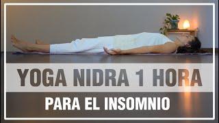 Yoga Nidra para el insomnio (sesión completa 1 hora) Meditación guiada para dormir | Anabel Otero