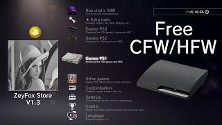 PS3 ZeyFox Store 1.3 CFW/HFW (4.84-4.91) FR/EN