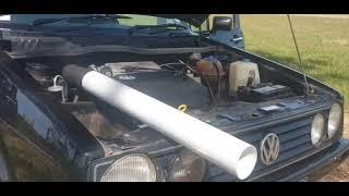 SCREAMER 1.4i GOLF MK1! WITH GUTTER PIPE!!!