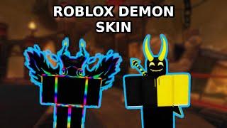 Roblox Demon Skin