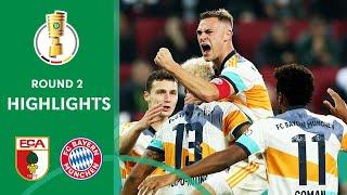 Bayern bricht Fluch | FC Augsburg - FC Bayern München 2:5 | Highlights | DFB-Pokal - 2. Runde