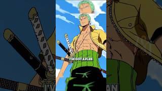 Zoro using 100% of his brain 