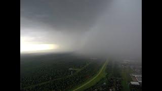 1,500 Feet Into The Thunderstorm Houston Texas
