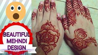 Simple mehndi design |beautiful henna |versatility by Hamna