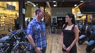 American Dream TV - Ashley Hutson at Harley Davidson, Scottsdale Arizona