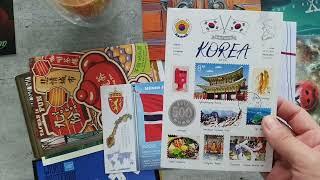 Postcrossing. Входящие открытки за октябрь 2023