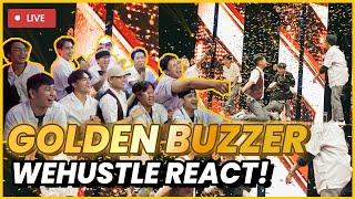 WEHUSTLE LIVE REACTION | GOLDEN BUZZER INDONESIA'S GOT TALENT 2022