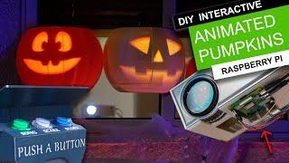 DIY Interactive Animated Pumpkins - 3D Printed | Raspberry Pi