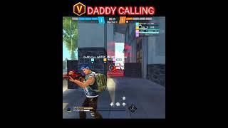 DADDY CALLING AND TGN GAMING FREE FIRE CS RANK PUSH 20 START #shorts