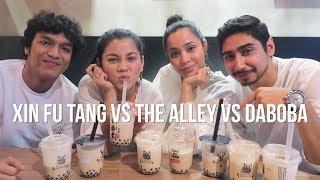 MANA SEDAP?! Boba / Bubble Tea / Brown Sugar drinks review with Kaka & Adam