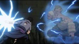 Sasuke vs Five Kages | Raikage almost kills Sasuke (English Sub)