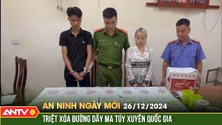 Phá đường dây buôn ma túy từ châu Âu về Việt Nam qua đường hàng không | An ninh ngày mới ngày 26/12