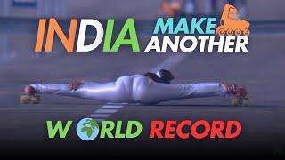 World Record in Limbo Skating!  The Story of Shrishti Dharmendra Sharma  #skating