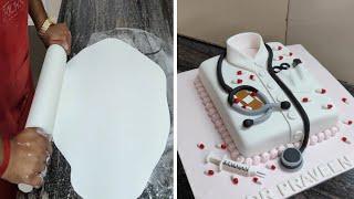 Diwali Special Docter Cake Design | Full Fondant Cake Design | Docter Cake